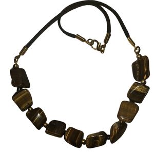 Real Tigers Eye Necklace